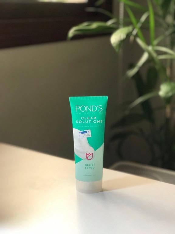 pond's clear solution facial foam