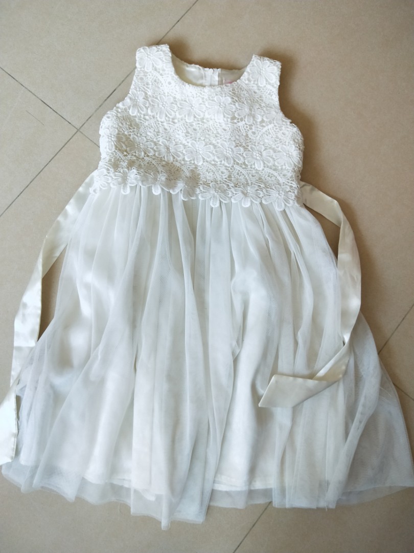 Popatu white dress sales