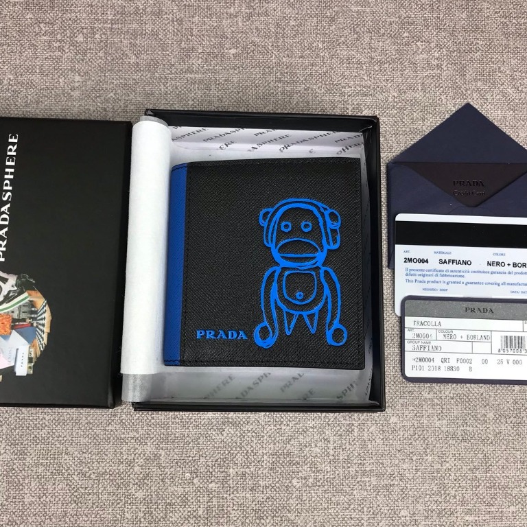 Prada monkey wallet best sale