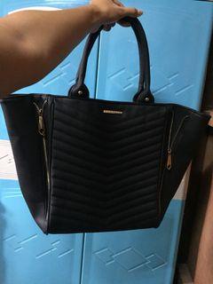 Rampage chevron Quilted zipper Tote