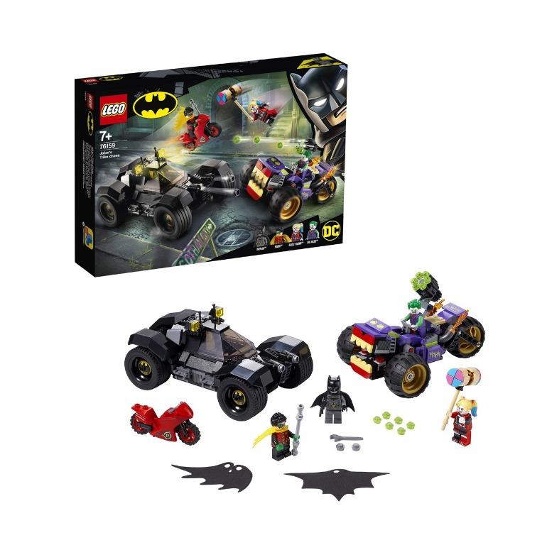 Ready Stock LEGO Super Heroes Joker s Trike Chase 76159 Hobbies