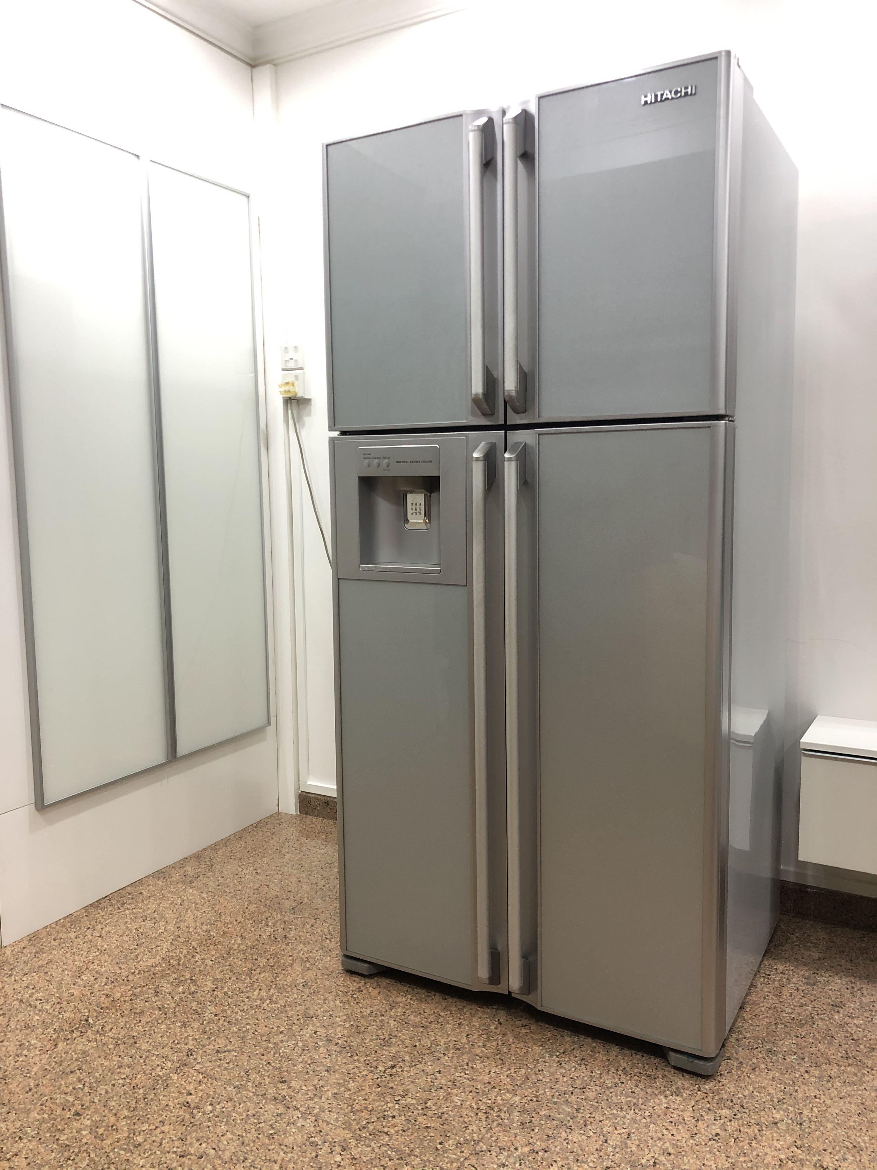 Refrigerator Hitachi 4 dr, TV & Home Appliances, Kitchen Appliances