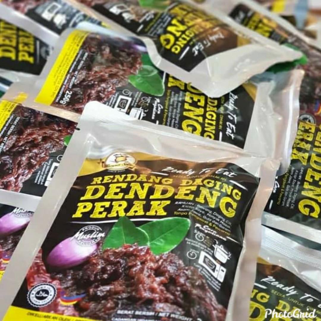 Rendang Daging Dendeng Perak Food Drinks Local Eats On Carousell