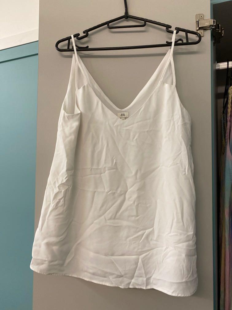 river island peplum cami