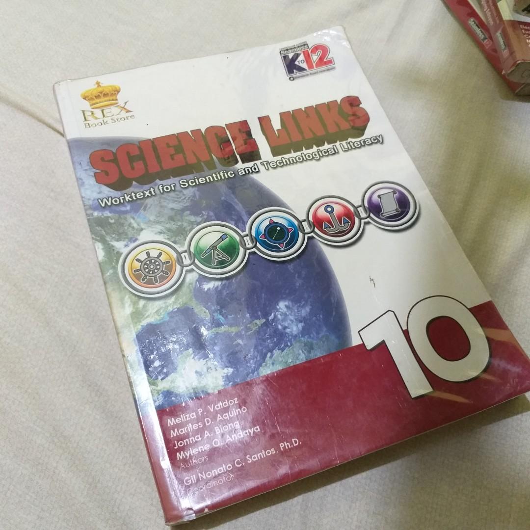 Science Links for Grade 10 (Rex Book Store), Hobbies & Toys, Books