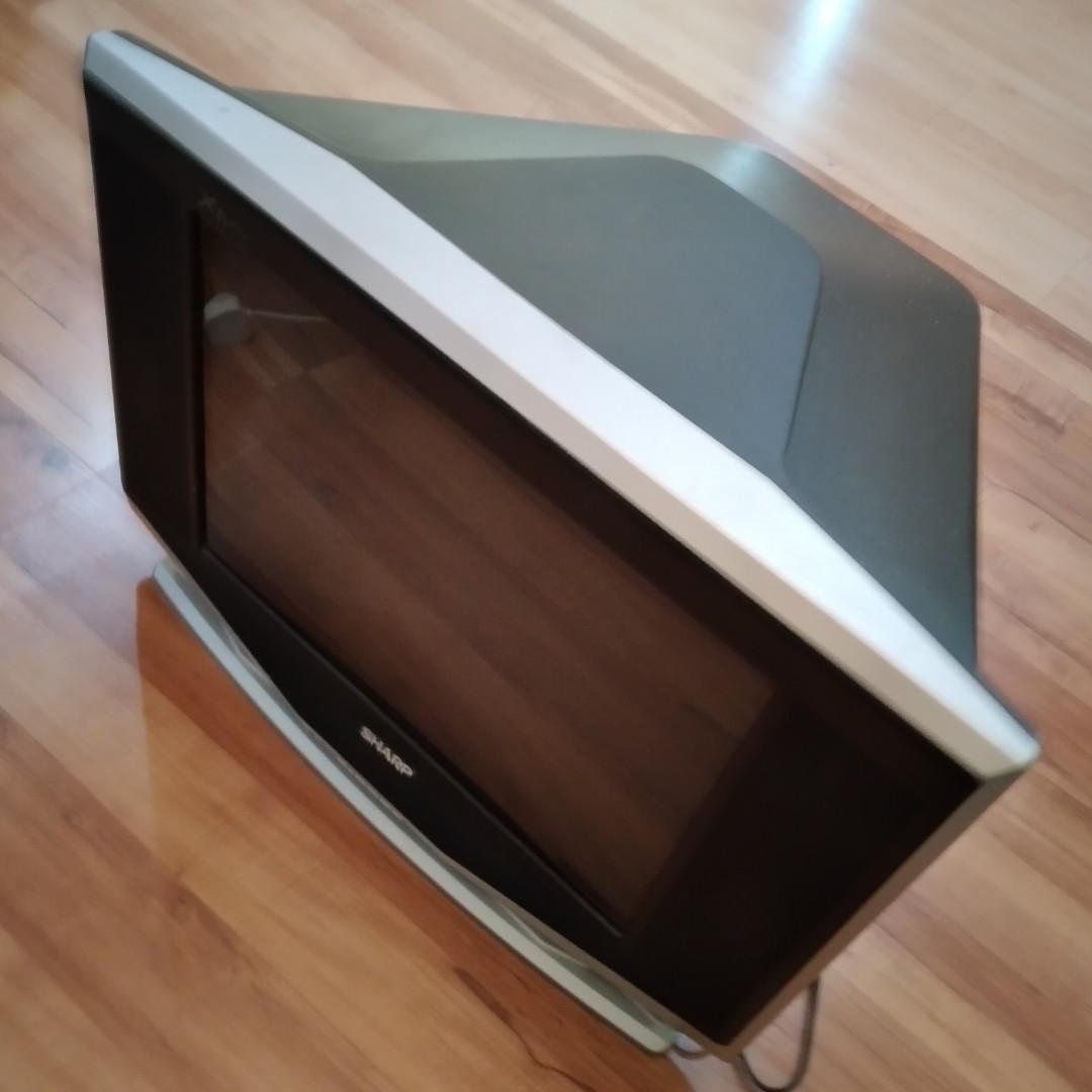 Sharp Crt Tv 21 X Flat Plus Electronics Tvs Entertainment Systems On Carousell