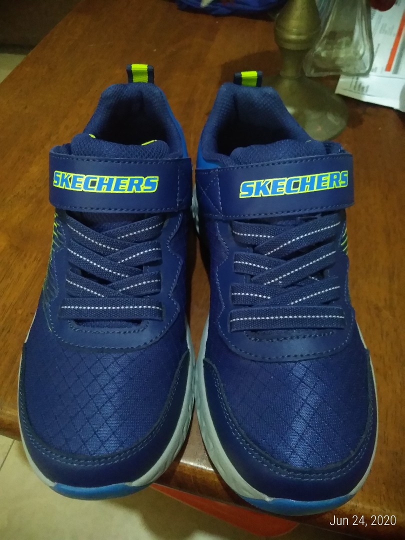skechers shoes blue