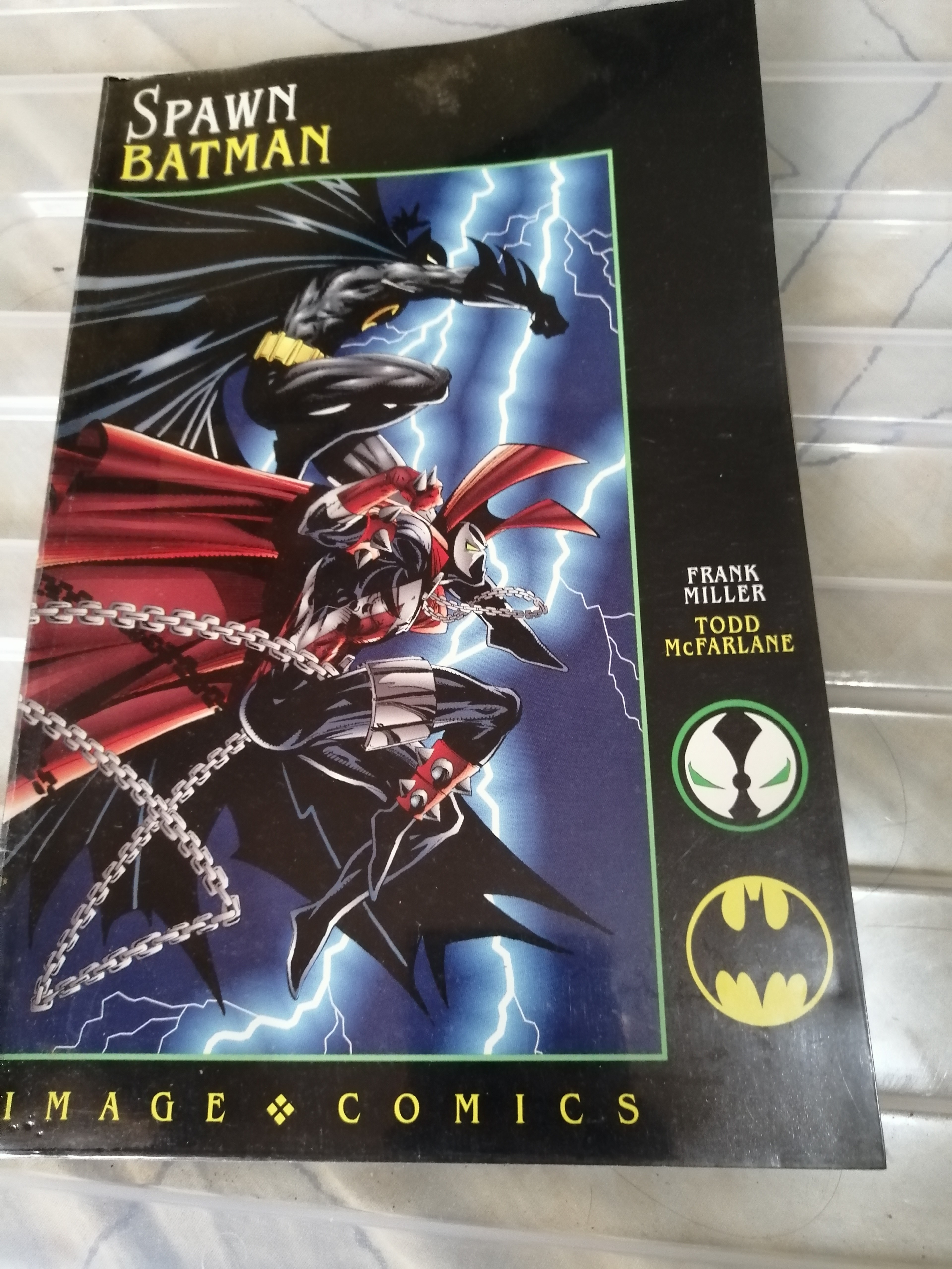 Spawn Batman Trade Paperback Hobbies Toys Books Magazines Comics Manga On Carousell