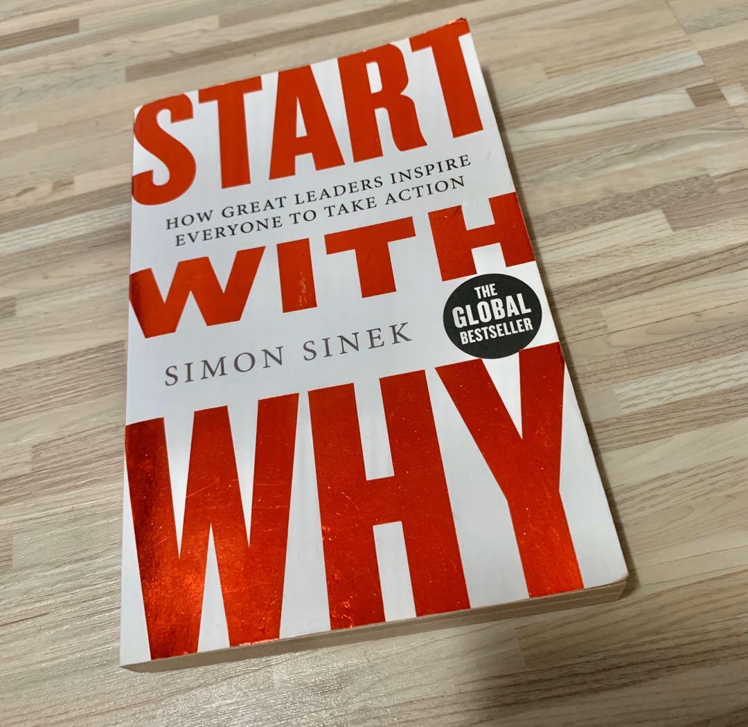 Start With Why Simon Sinek Hobbies Toys Books Magazines