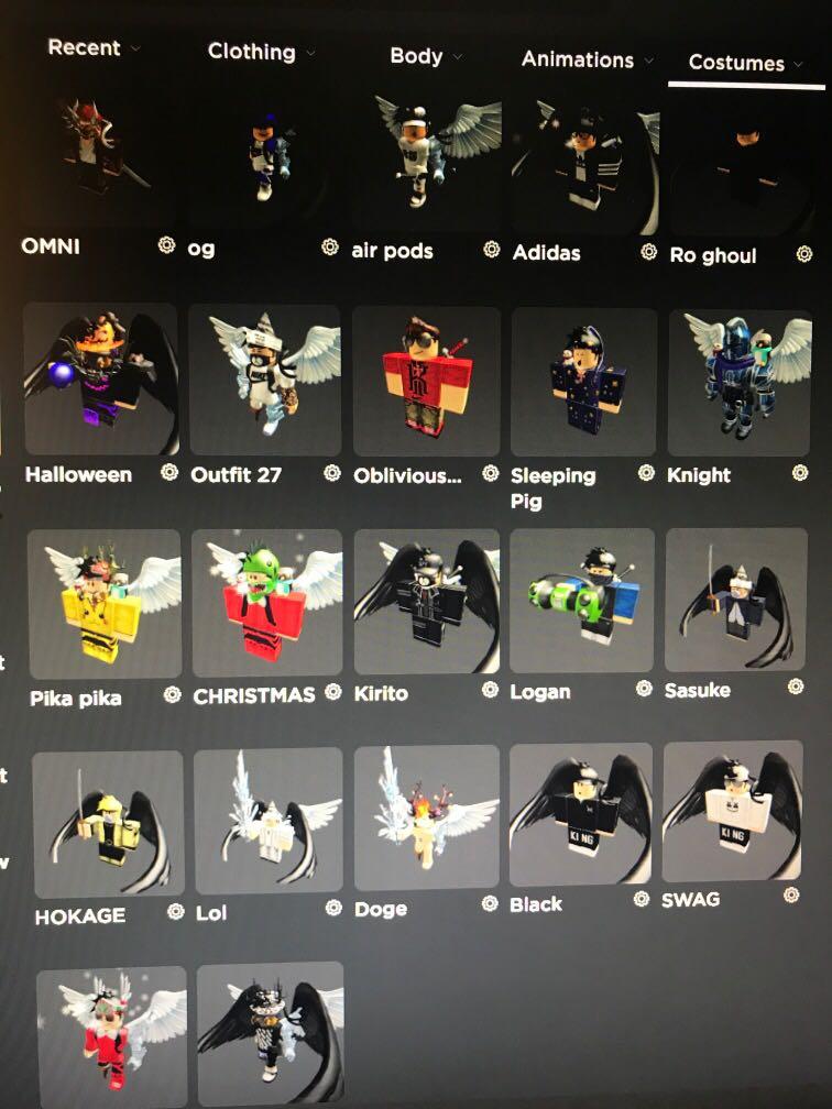 Super Stacked Roblox Account Toys Games Video Gaming Video Games On Carousell - roblox profile doge
