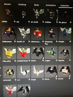 Roblox Account Stacked Video Games Carousell Singapore - logan clothing roblox
