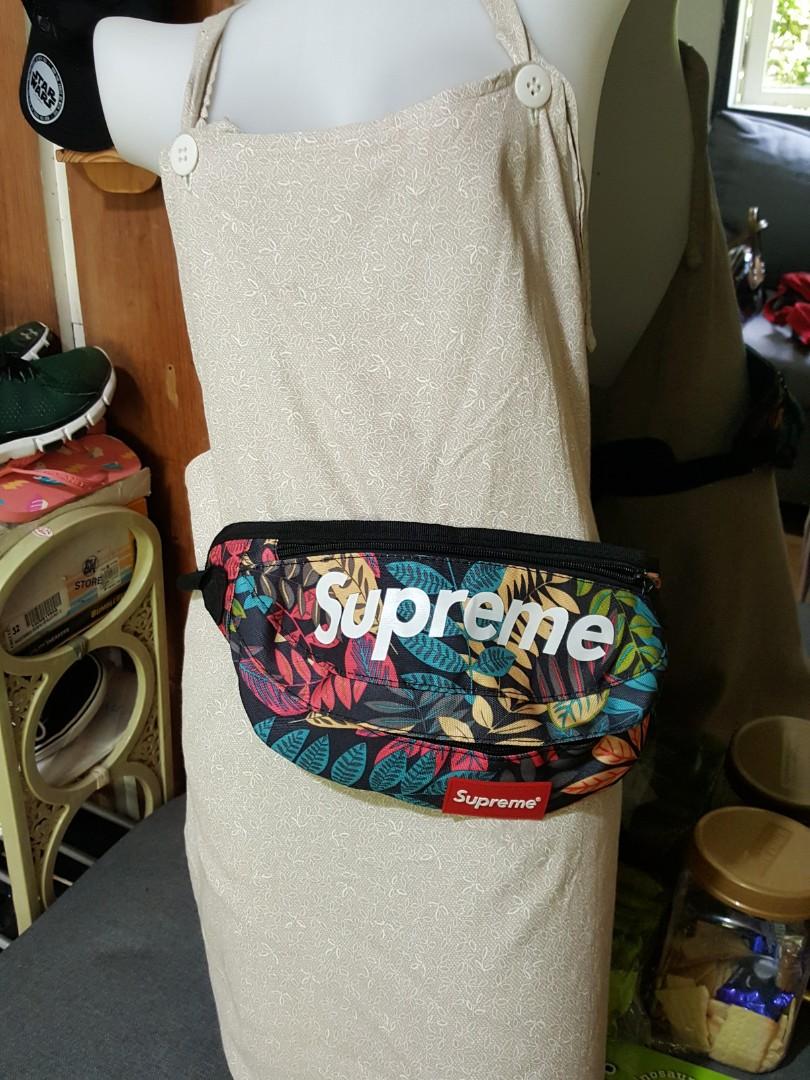 Supreme floral waist bag on sale