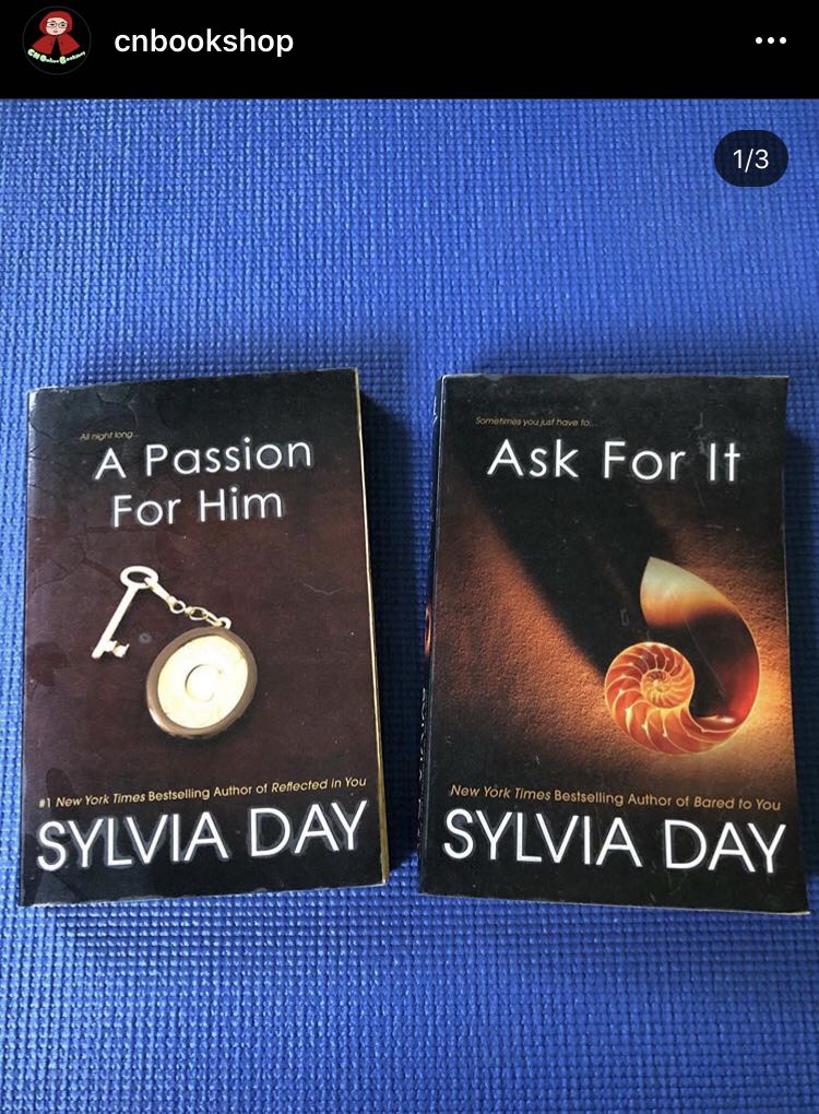 Sylvia Day Books Books Books On Carousell