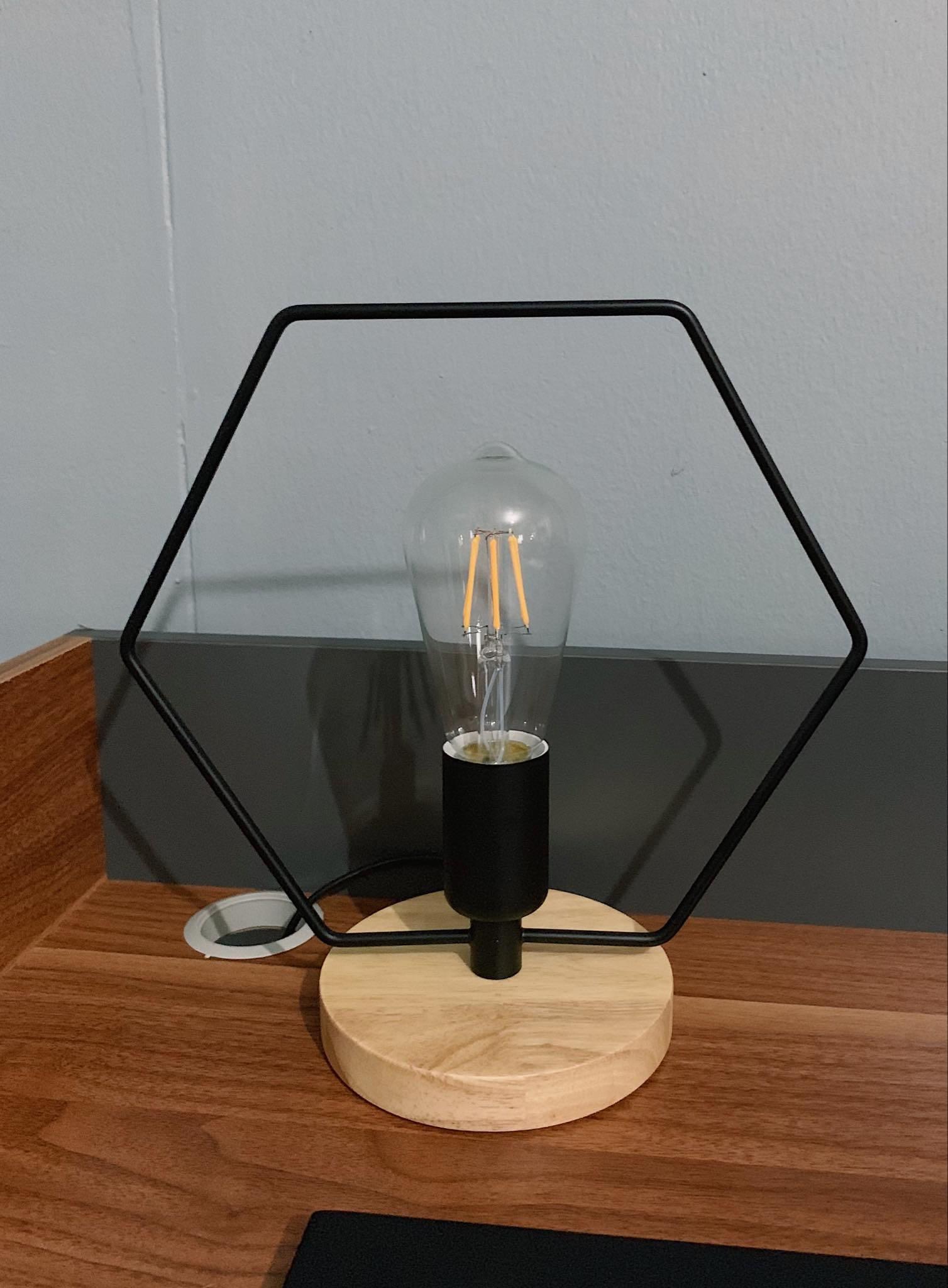 plywood desk lamp