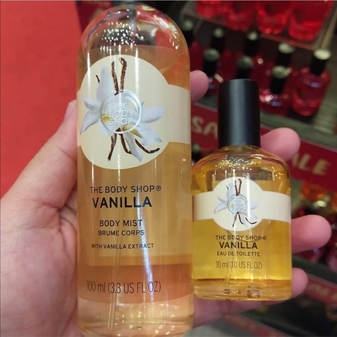 Body shop hot sale vanilla edt