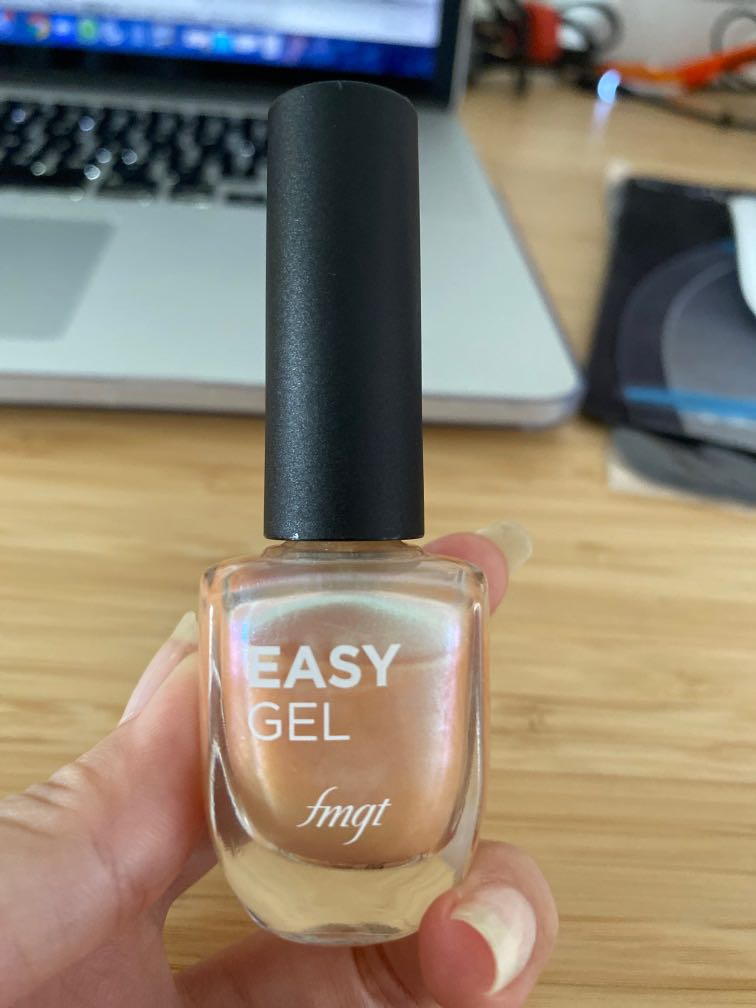 The face shop easy gel nail polish (Color 28 dazzling honey), Beauty &  Personal Care, Hands & Nails on Carousell