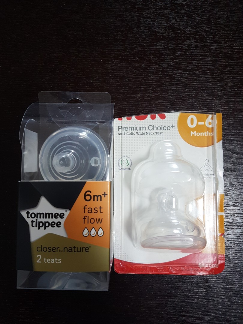 nuk teats for tommee tippee