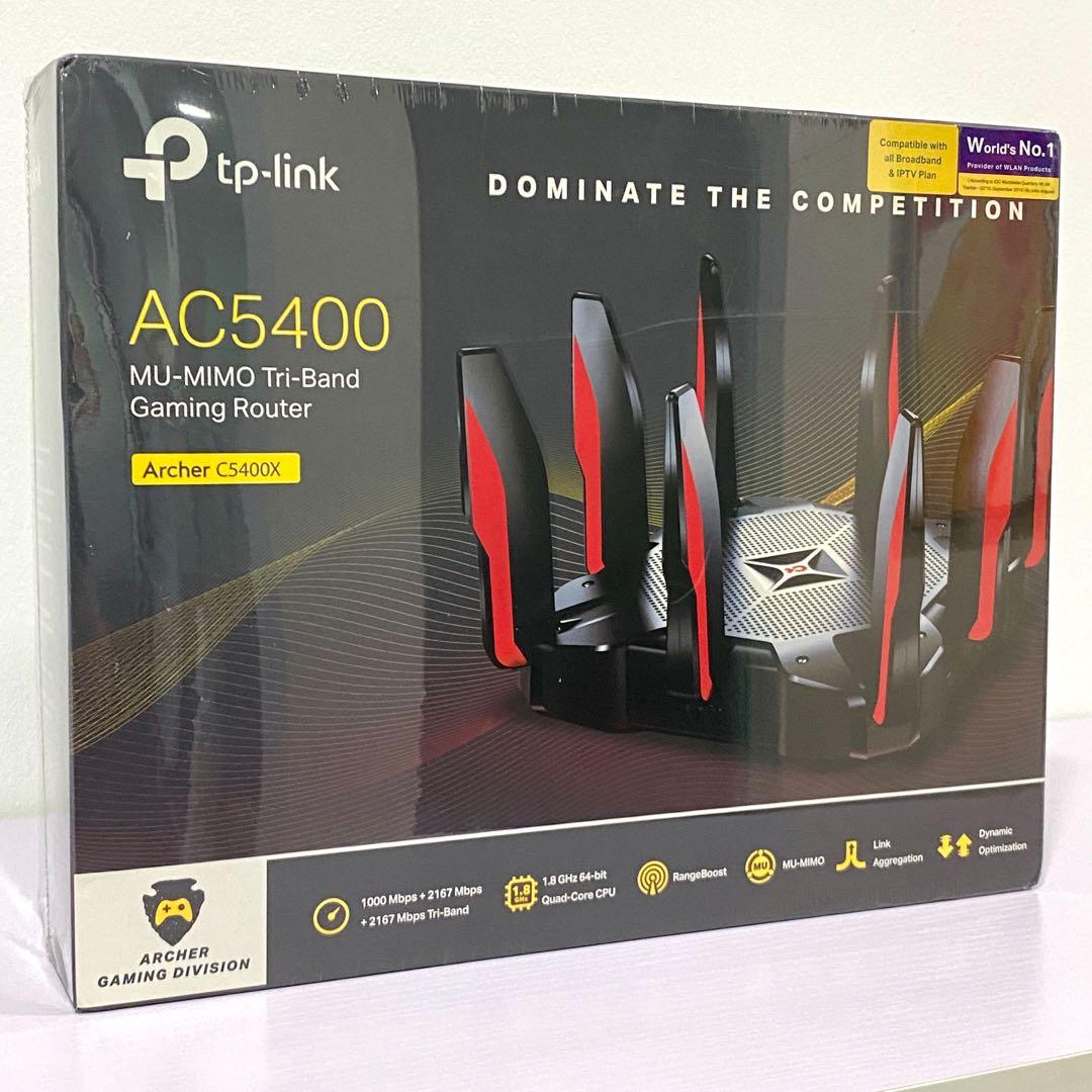 Acx5400 Router TP-Link Archer AC5400 Gaming Router, Computers & Tech, Parts ...