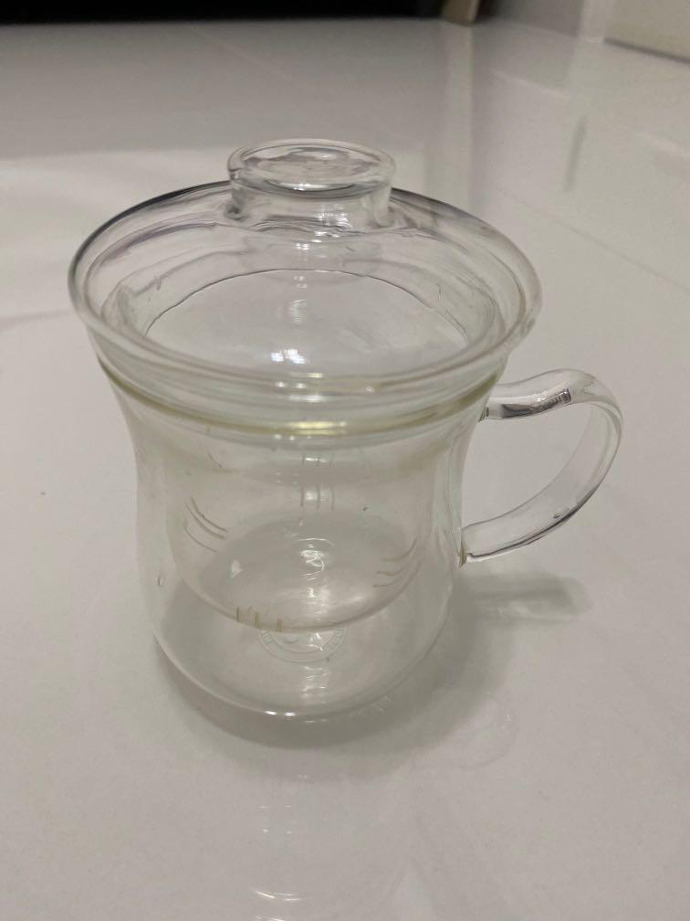 Transparent Glass Mug With Tea Filter Home Appliances