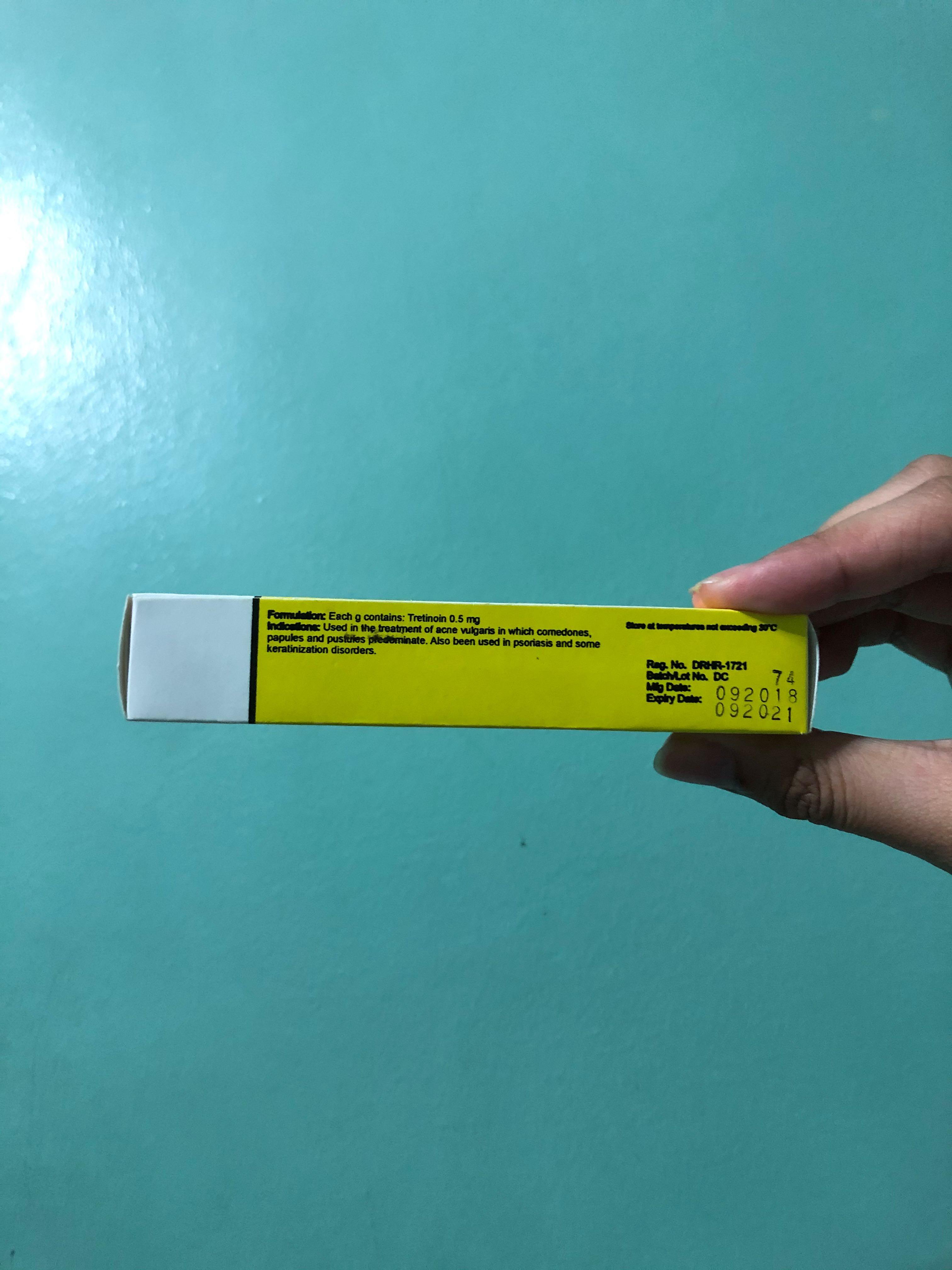 Tretinoin 0.05% Anti Acne Cream, Health & Beauty, Skin, Bath, & Body on