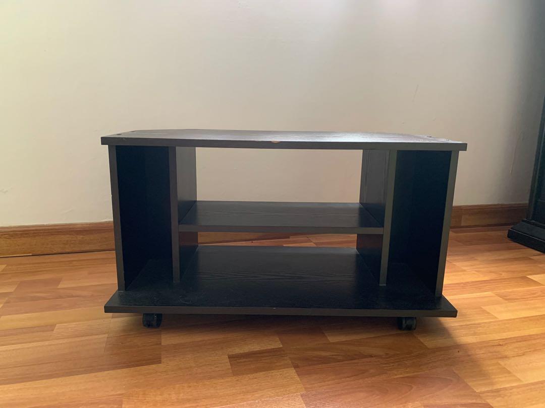 TV table with wheels, Furniture & Home Living, Furniture, Tables & Sets