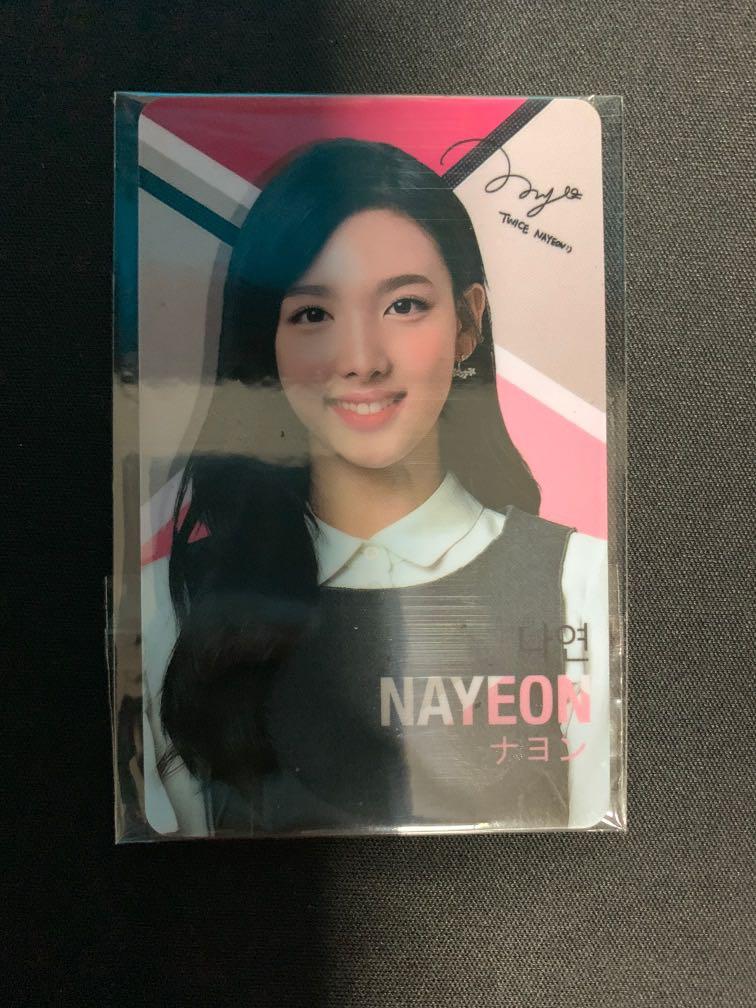 Twice Nayeon Lotte Duty Free Photocard Hobbies Toys Memorabilia Collectibles K Wave On Carousell
