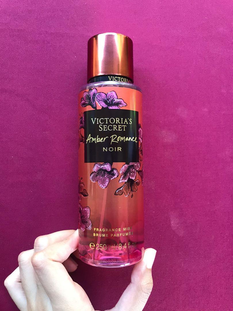 Victoria secret amber on sale romance noir spray