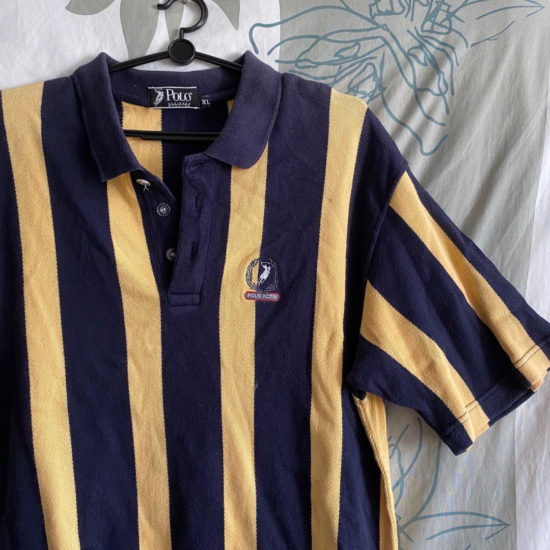 Vintage Polo Tee, Men's Fashion, Tops 