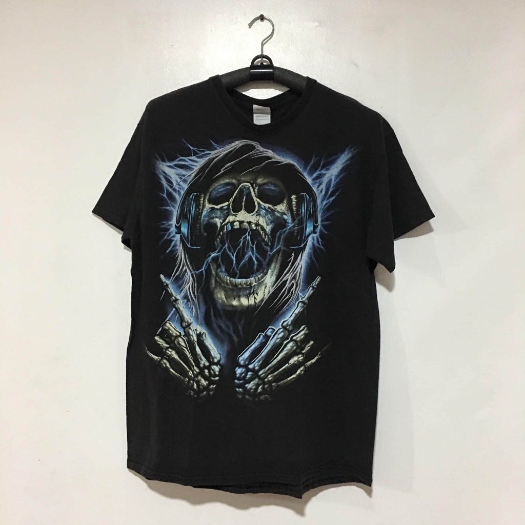 Vintage Delta Skull Shirt, Men's 