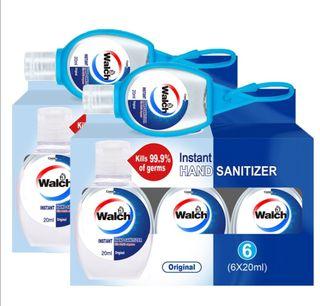 Walch Hand Sanitizer (20ml per bottle) (7 bottles)