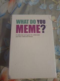What do you meme card game