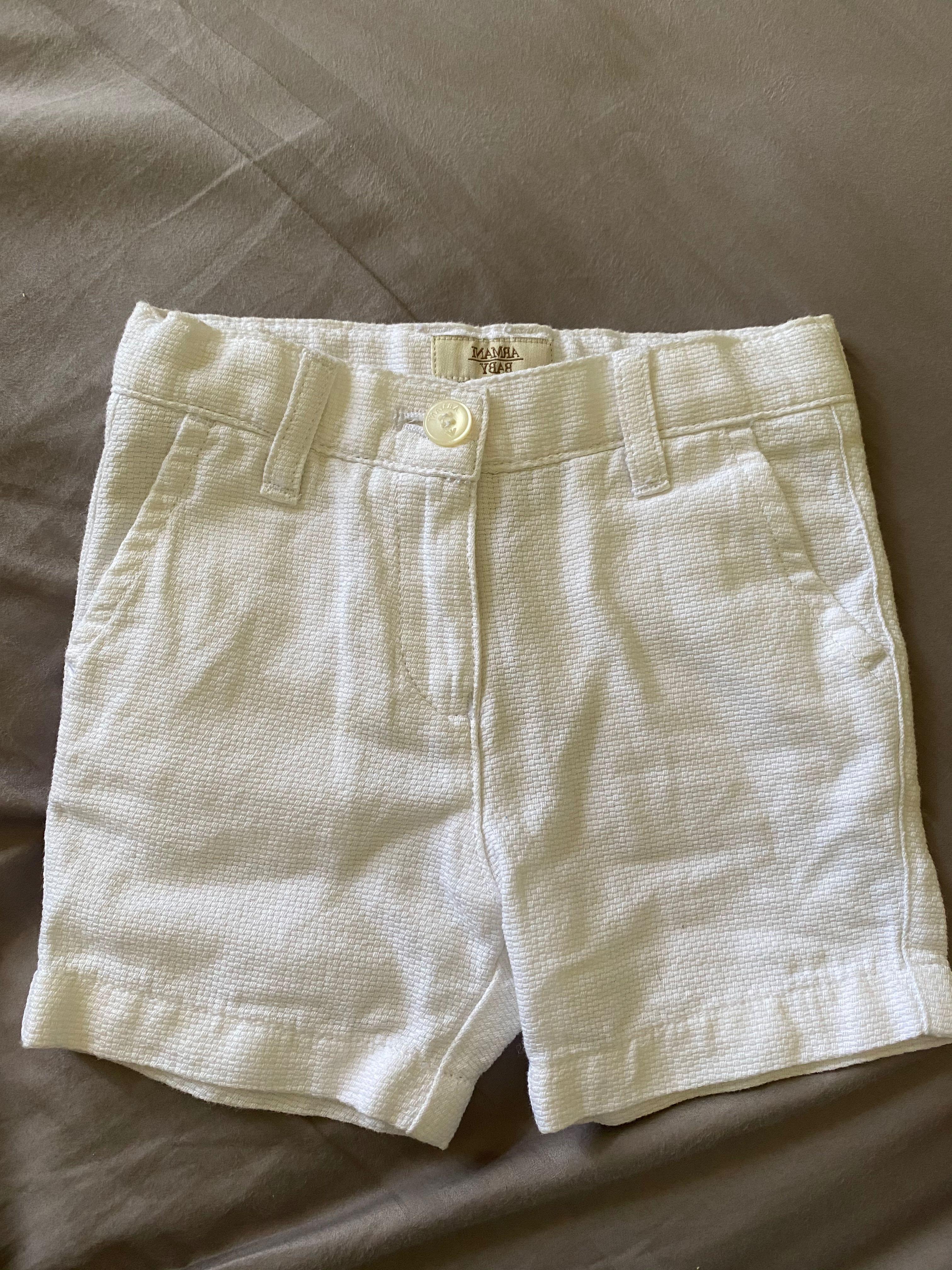 armani baby shorts