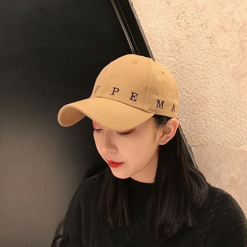 womens beige cap