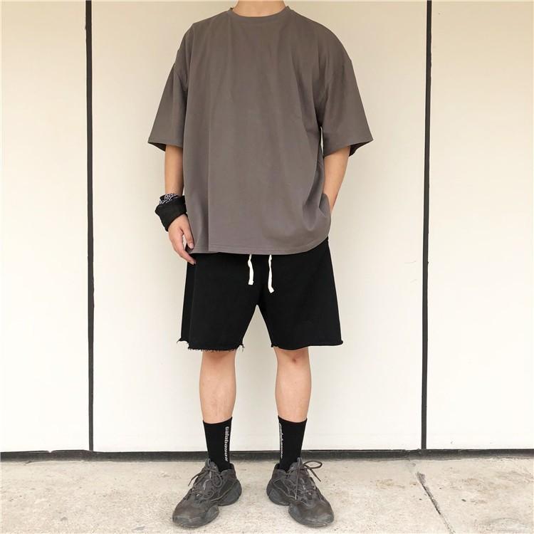 shorts with yeezys