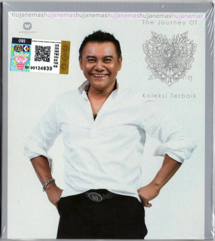 ZAINAL ABIDIN (formerly HEADWIND BAND) - The Journey Of Koleksi Terbaik  2019 WARNER MUSIC DIGIPAK ORIGINAL CD