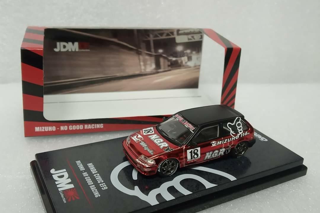 AVAILABLE RARE! 1:64 Inno64 Honda Civic SIR EF9 No Good Racing