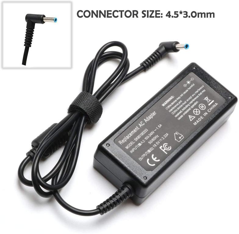 19 5v 3 33a 65w Ac Power Adapter Charger For Hp Chromebook 14 Series Notebook Pc Hp Pavilion 15 Series Notebook Pc Fit Pa 1650 32he 709985 001 710412 001 709985 002 709985 003 714657 001 Electronics Others On Carousell
