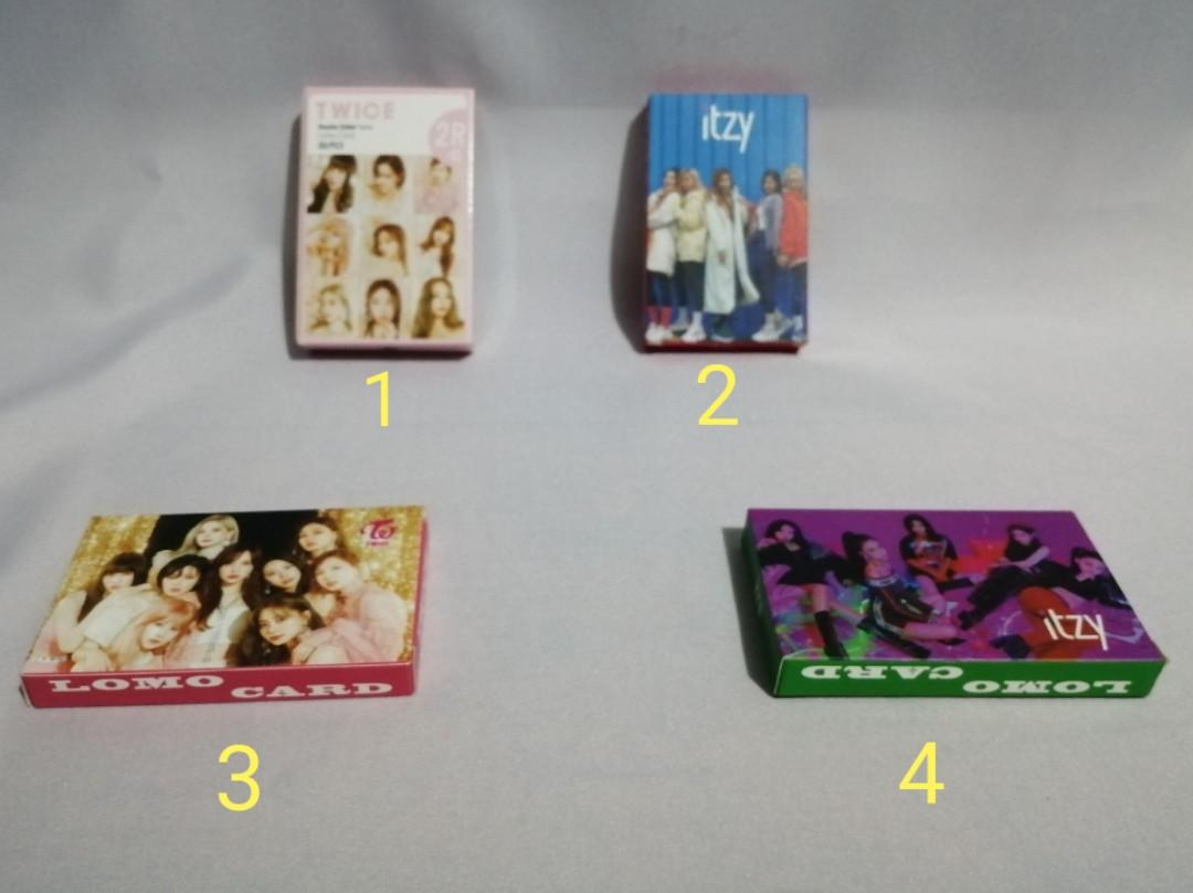 Kpop 2r Lomo Photo Cards Twice Itzy V Suga Jungkook J Hope Jimin Jin Rm Bts