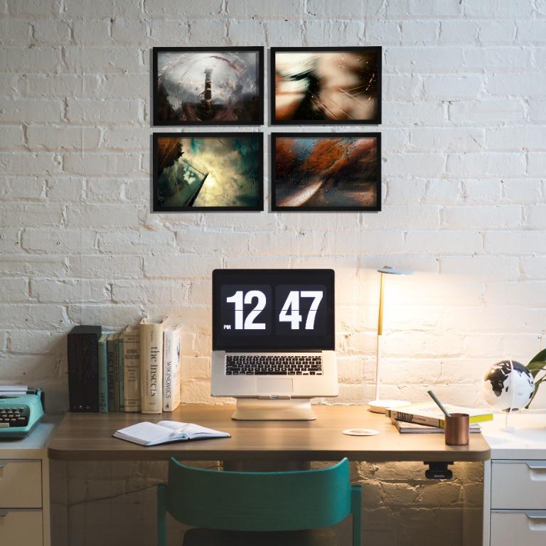 4 In 1 Abstract Home Decor Aesthetic Wall Art Frames Set 3 Home Furniture Home Tools And Accessories On Carousell