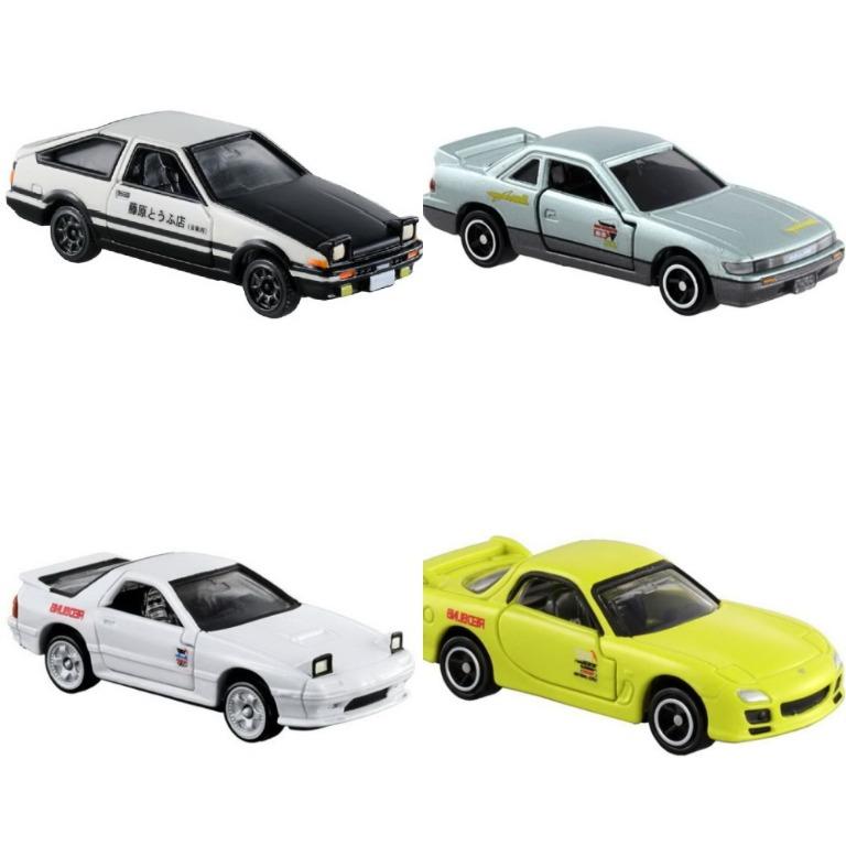 4盒 包順豐運費 頭文字d系列tomica Initial D Ae86 Rx7 Fc Rx7 Fd S13 Silvia 興趣及遊戲 玩具 遊戲類 Carousell