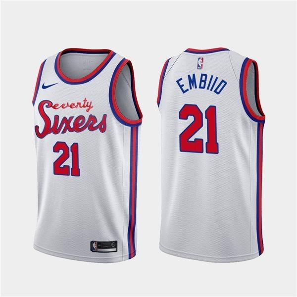 å…¨æ–°nbaçƒè¡£è²»åŸŽ76 äººéšŠ Joel Embiid çƒè¡£ Nba Jersey Joel Embiid Classic Edition Philadelphia 76ers é‹å‹•ç