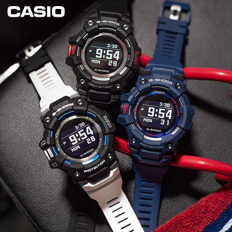 GBD100 G Squad Casio Gshock 100 Authentic Fitness Digital