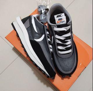 全新正品 Nike Sacai黑灰 us10/us9.5 二手美品