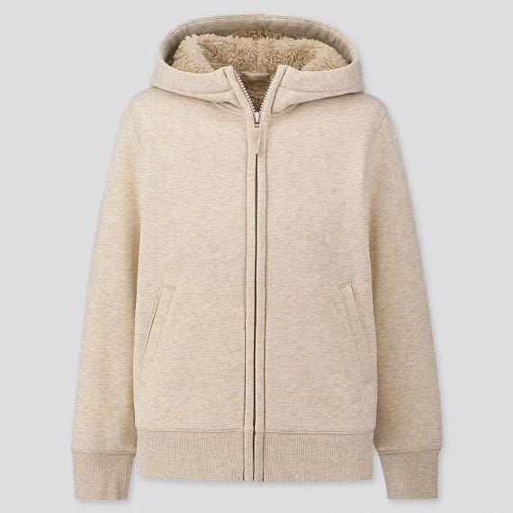 Inner outlet fleece jacket