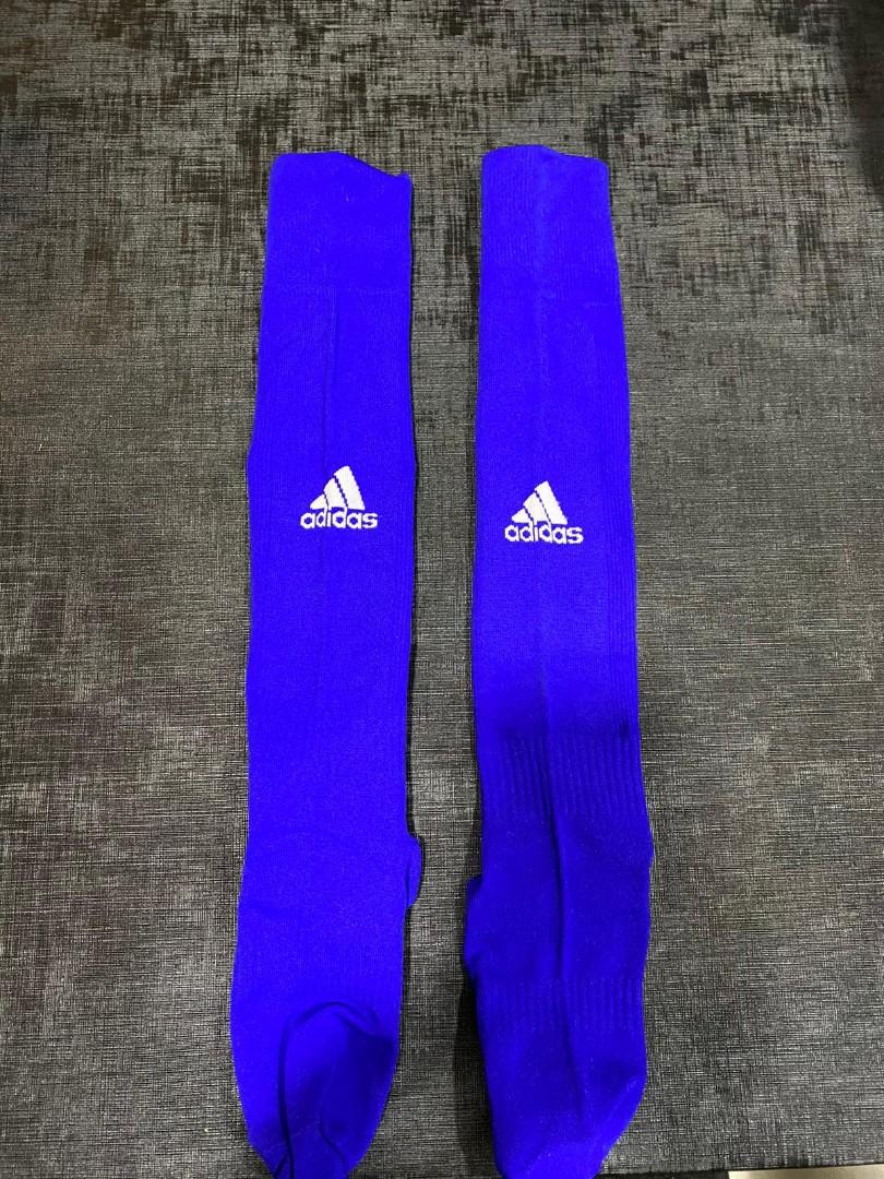 adidas blue football socks