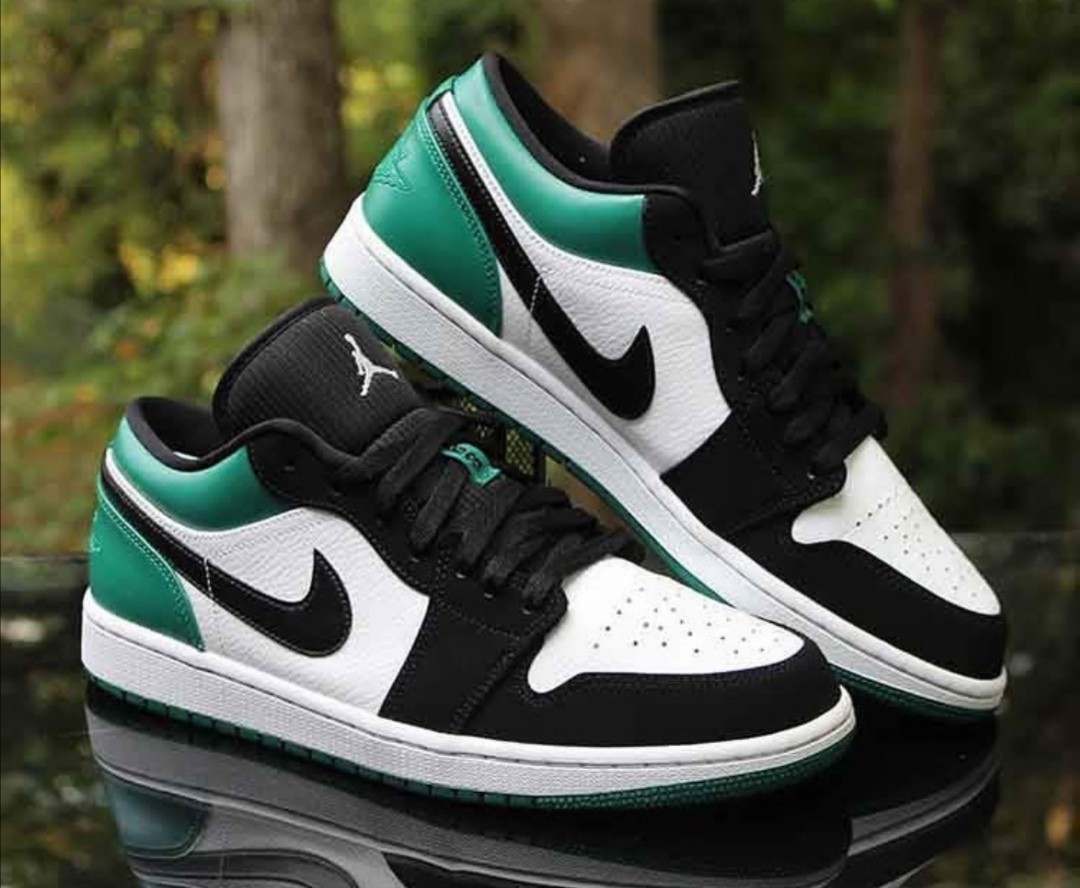 aj1 mystic green low