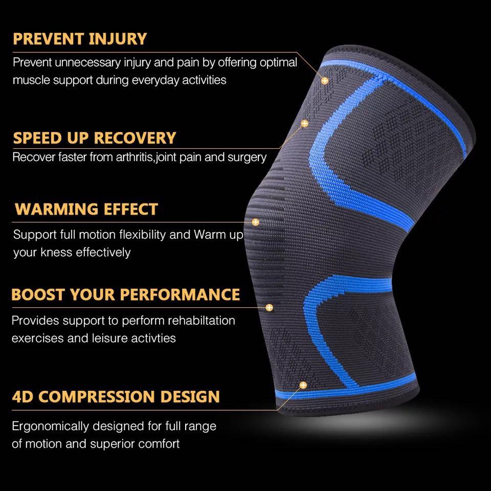Anti Slipped Kneecap Protection braces v2, Sports Equipment, Sports