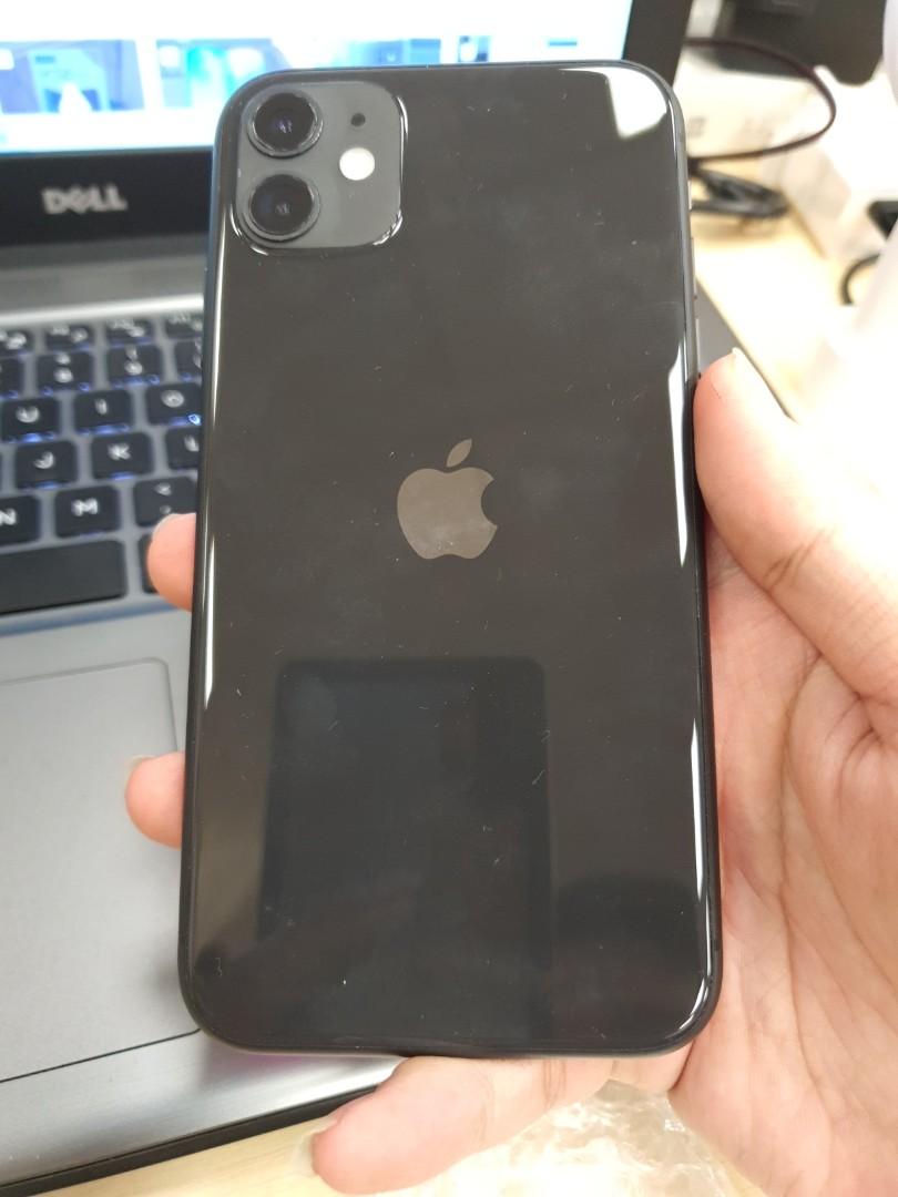 Apple Iphone 11 128gb Used Phone Black Mobile Phones Tablets Iphone Iphone 11 Series On Carousell