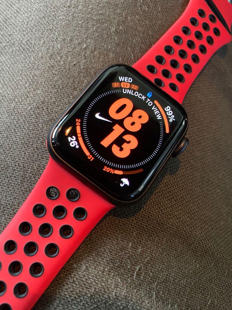 Red nike apple 2025 watch