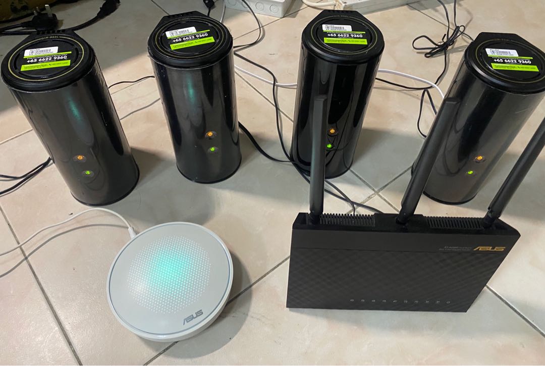 Asus Aimesh Set Rt Ac66u B1 Dir 868l Electronics Others On Carousell